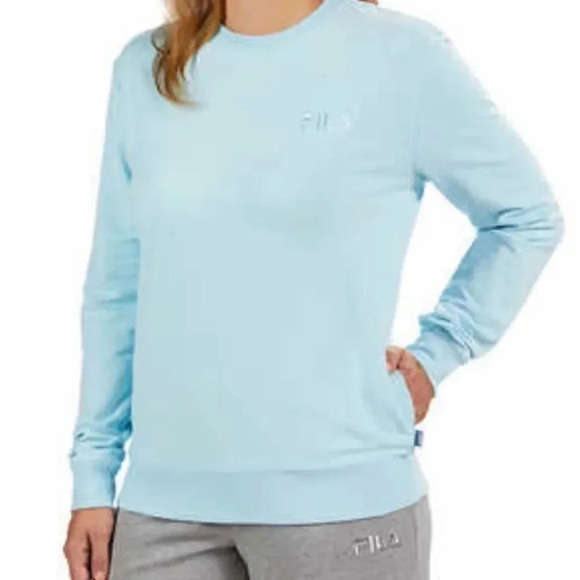 FILA Ladies' French Terry Crewneck sweatshirt - Picture 4 of 5